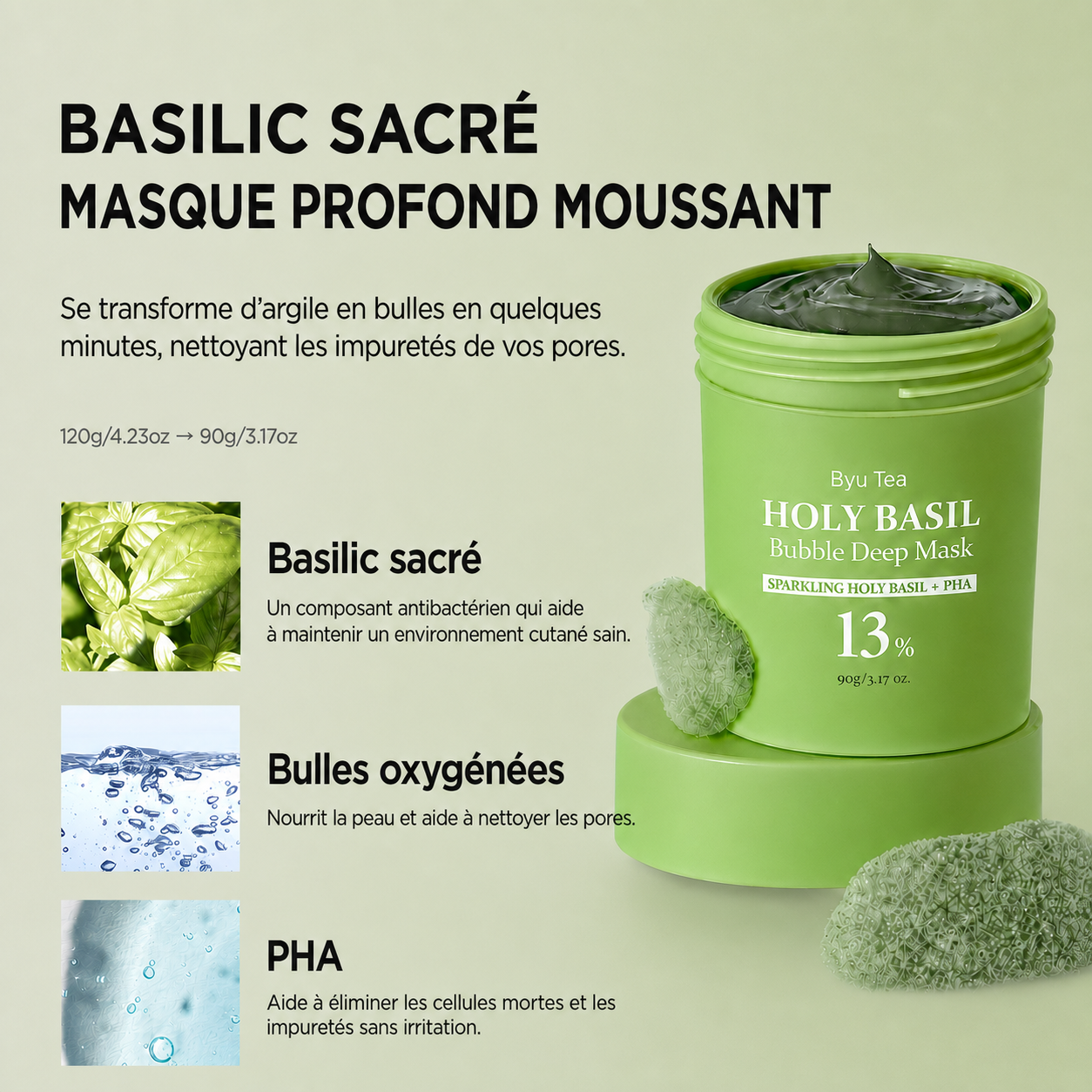 Masque Purifiant à Bulles