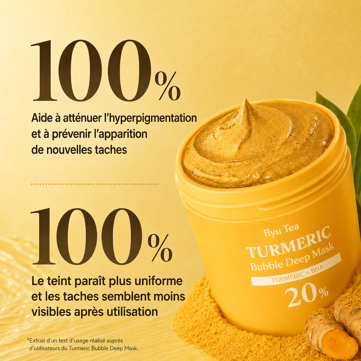 Masque Au Curcuma