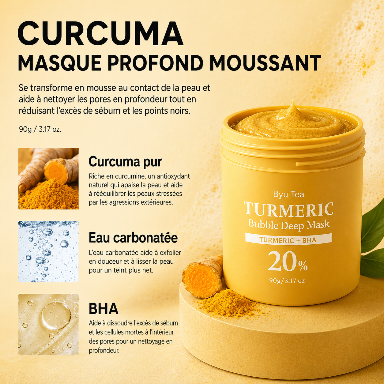 Masque Au Curcuma