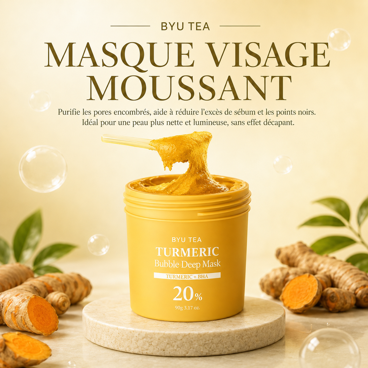 Masque Au Curcuma